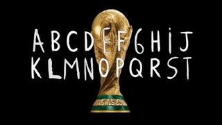 FIFA World Cup logo and Malvinas Sans font
