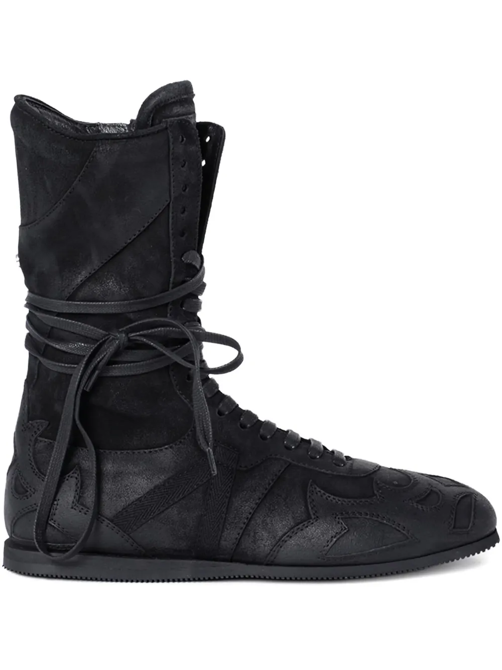 Ann Demeulemeester Palne Lace-Up High-Top Sneakers | 35