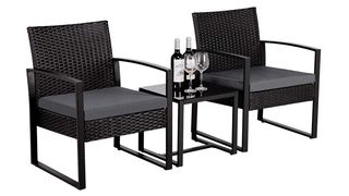 Yaheetech rattan wicker furniture set