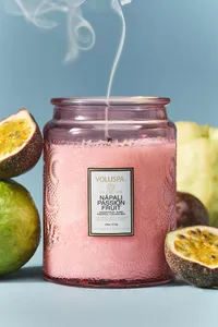Anthropologie Voluspa Glass Jar Candle