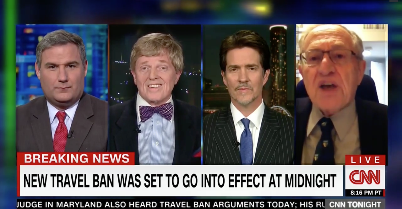 A CNN panel devolved into shouting over President Trump&amp;#039;s travel ban.