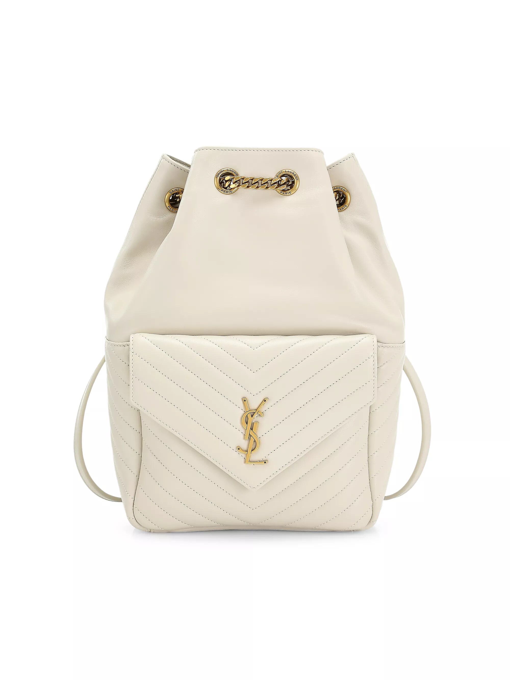 Joe Drawstring Quilted Backpack