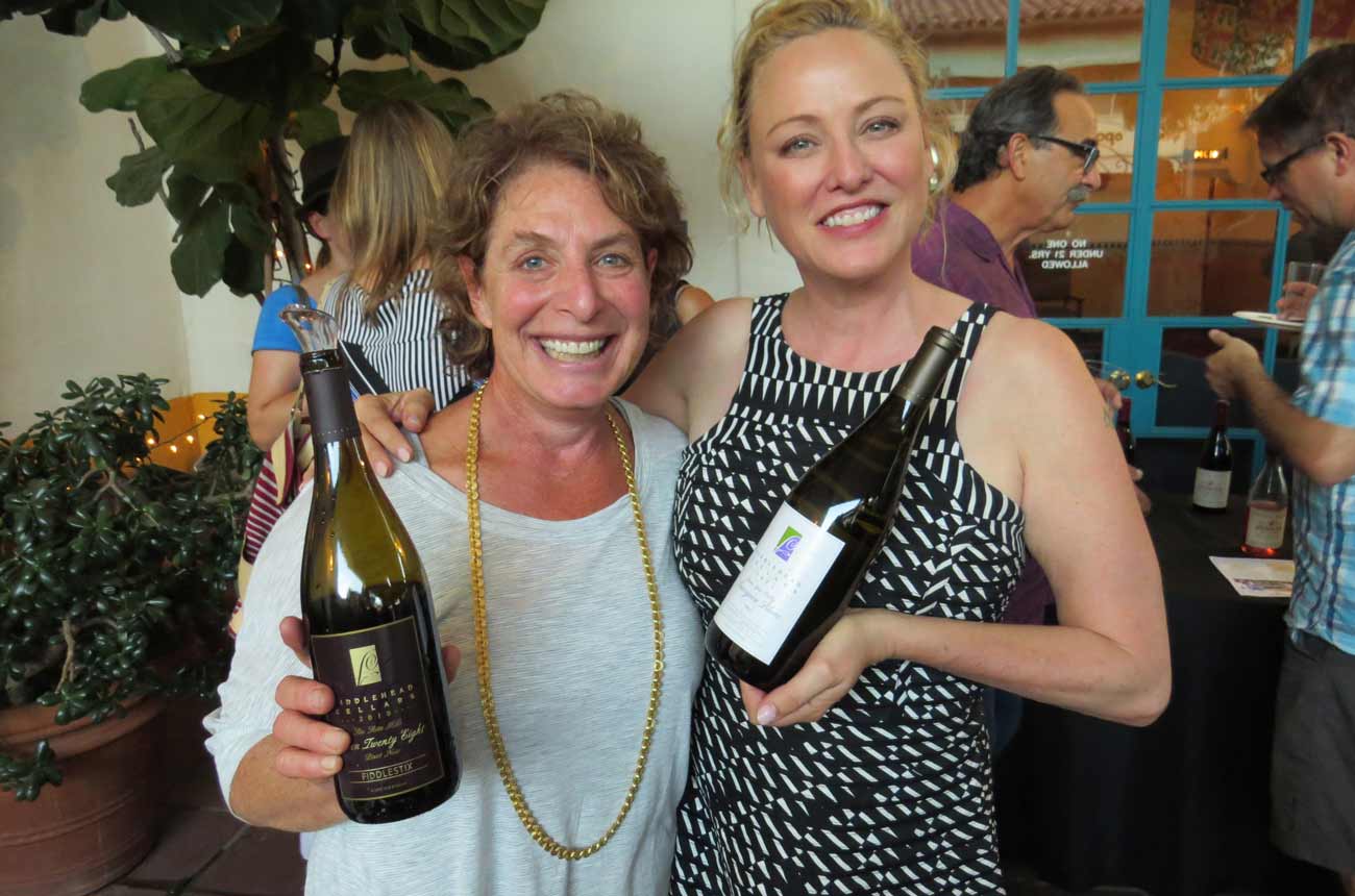 image of Kathy Joseph with actress Virginia Madsen
