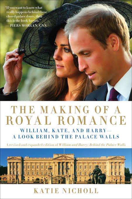 Book cover featuring Princess Kate and Prince William