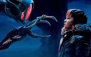 Netflix's "Lost in Space" is an intriguing reimagining of the pioneering 1965 show about a family struggling to survive after their space journey goes awry.