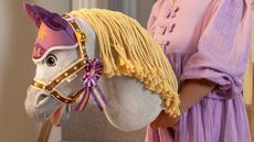 Close up of LeMieux x Disney Maximus hobby horse