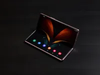 Samsung Galaxy Z Fold 2 | Unlocked or Vodafone | Bronze or Black | Five hinge colours | From £1,799 | Available from Samsung