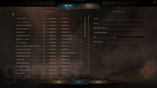 Baldur's Gate 3 multiplayer session list