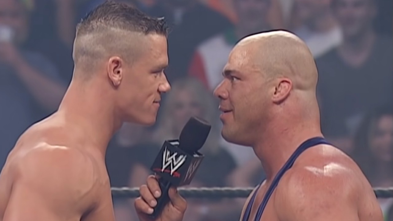 How WWE Icon Kurt Angle Knew John Cena Would Be 'A Huge Star' Right From  Their Very First Match | Cinemablend