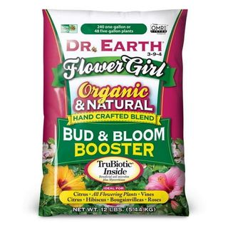 Dr. Earth Flower Girl Premium Bud & Bloom Booster Plant Food, 3-9-4 Fertilizer, 12 Lb.