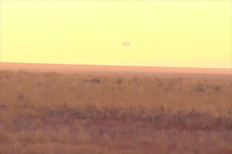 Soyuz crew lands from space station ahead of ISS 20-year milestone
