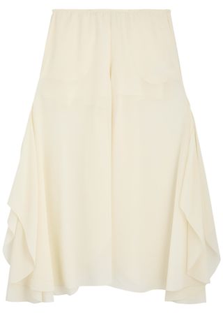 Silk-Georgette Culottes