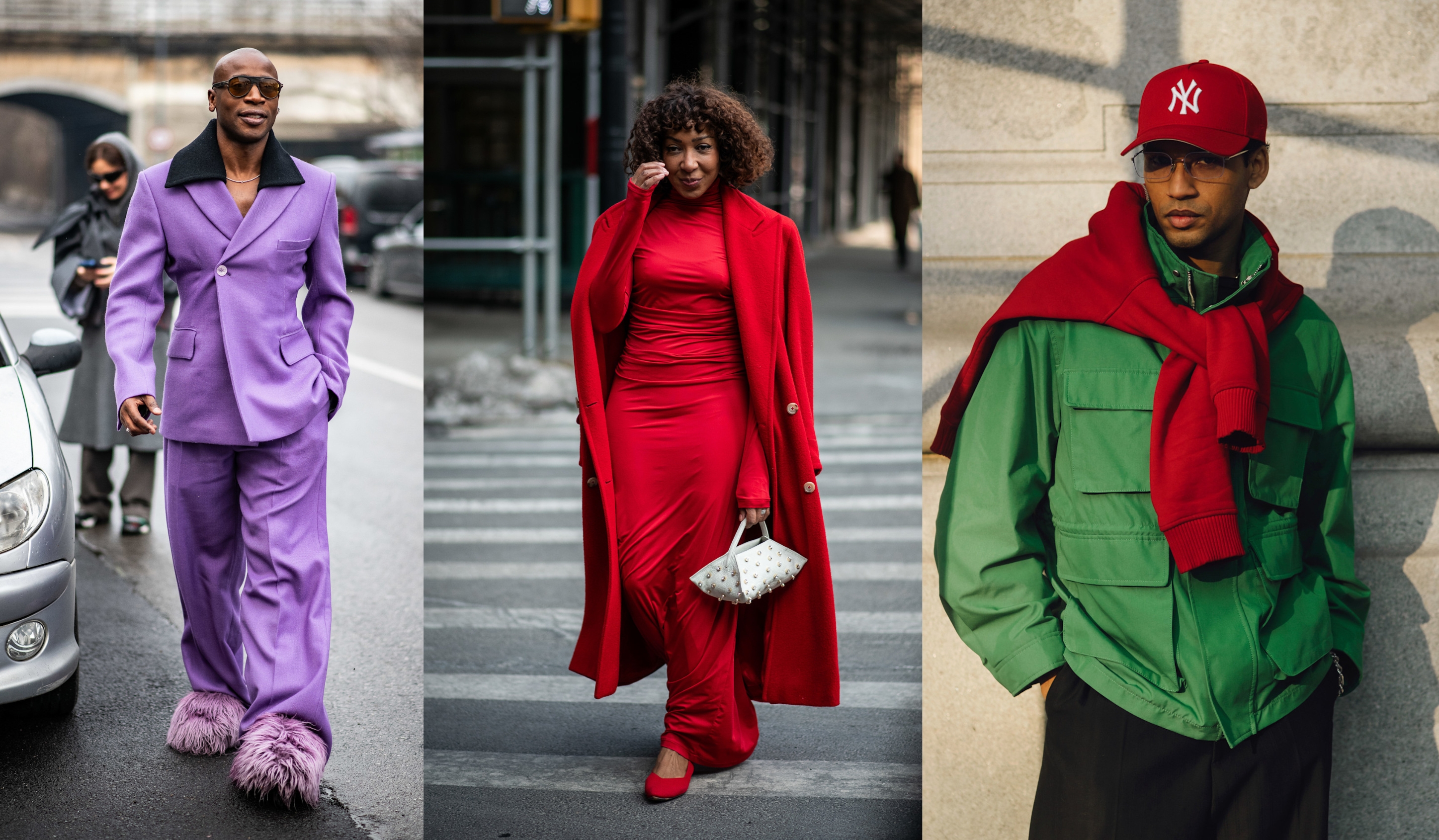 Lydia Okello's jewel tone street style inspiration outfits