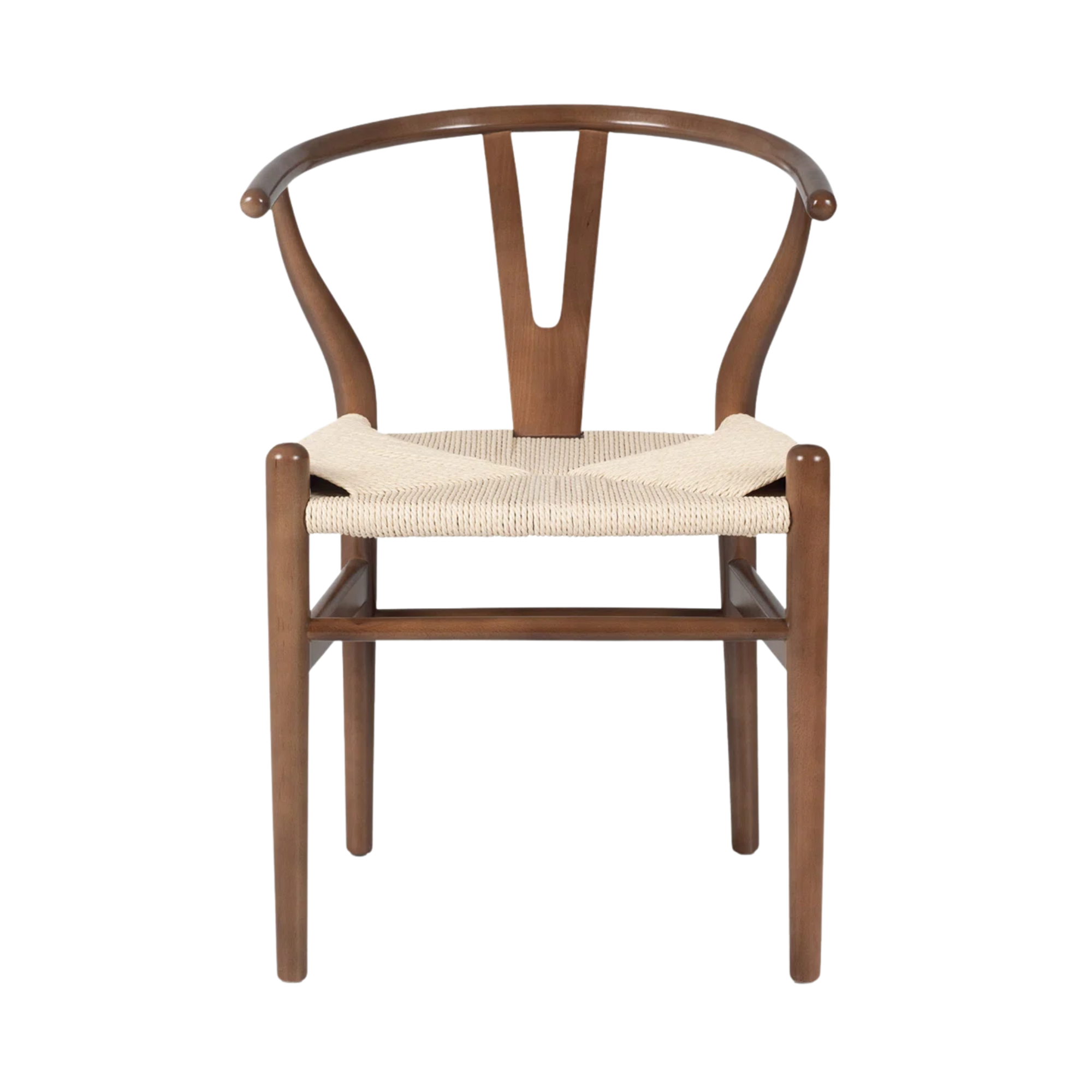 a wooden dining chair