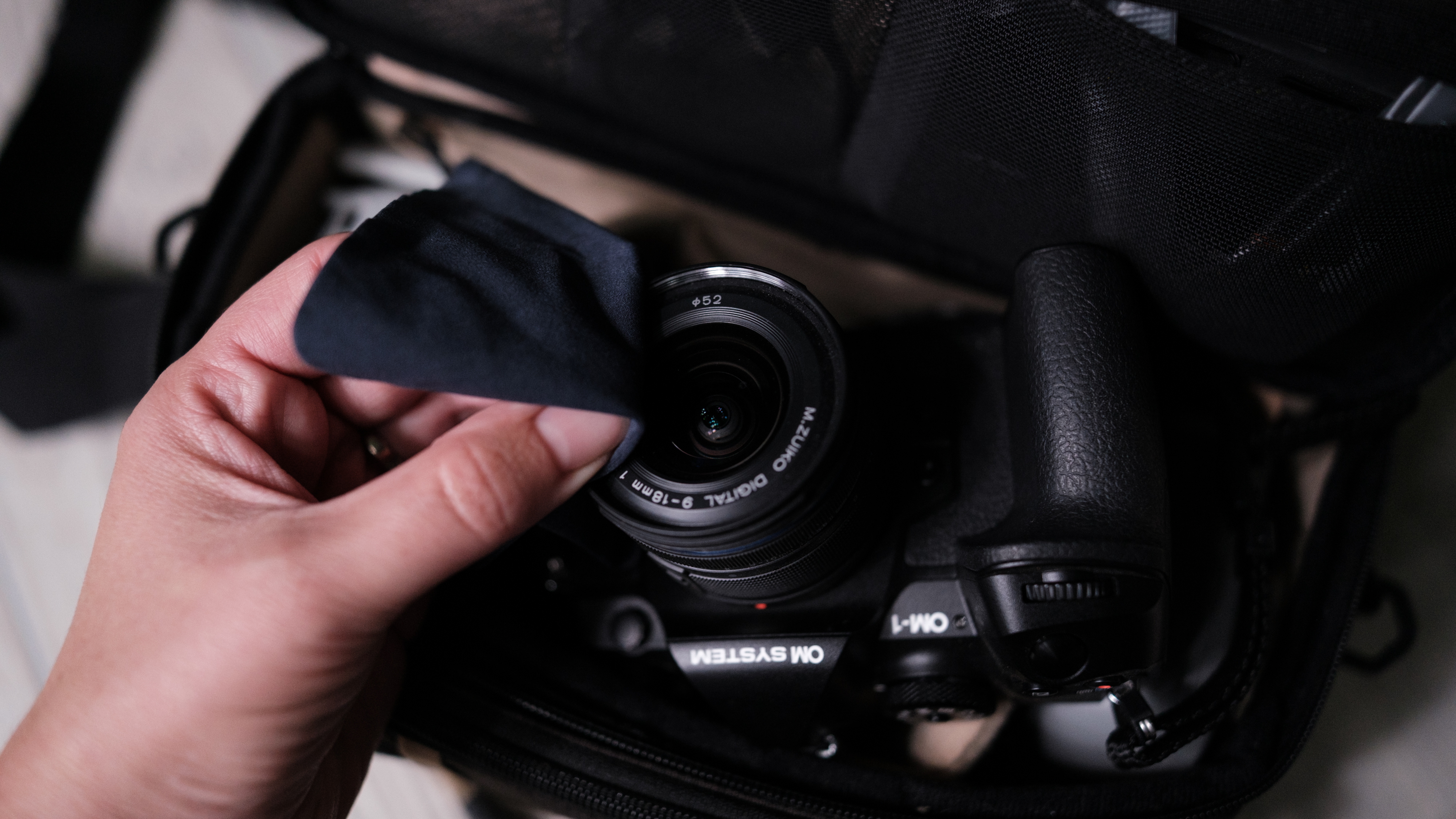 The PolarPro RoadRunner 6L shoulder bag