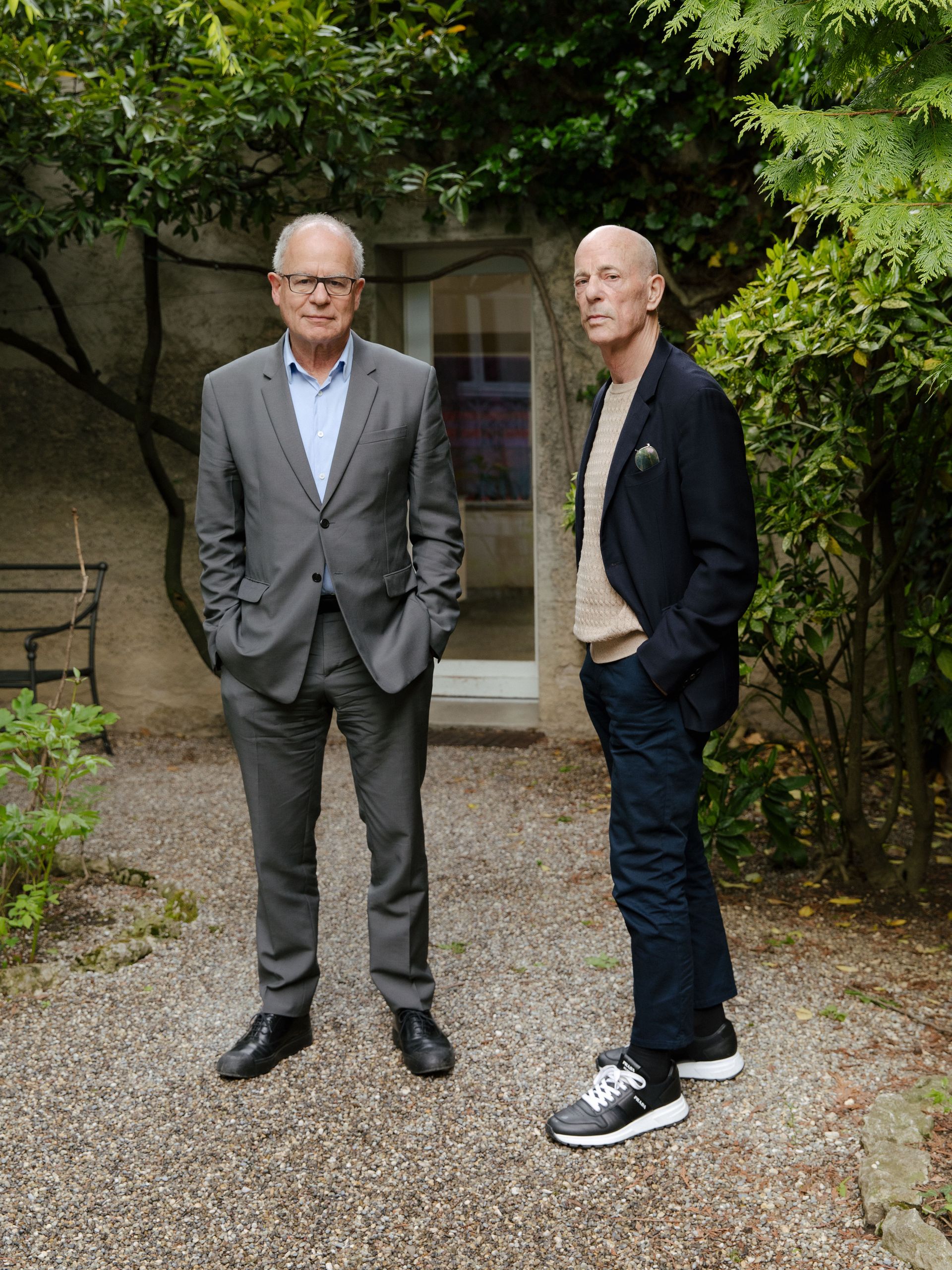 Pierre de Meuron (links) und Jacques Herzog (rechts)