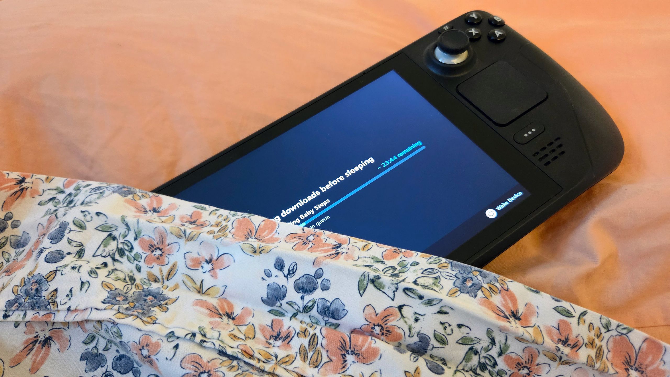 Finally! The Steam Deck can now download games in a new 'display-off ...