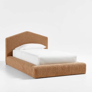 Tucker Brown Sherpa Kids Twin Bed by Jeremiah Brent