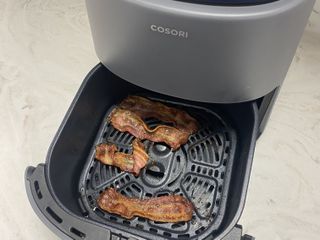 Cooking bacon in the COSORI Lite Air Fryer