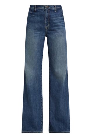 Anna High-Rise Stretch Wide-Leg Jeans