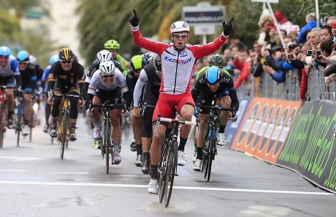 Alexander Kristoff (Katusha) wins Milan-San Remo