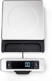 OXO Good Grips 11-Pound Stainless Steel Food Scale with Pull-Out Display: $55 @ Amazon