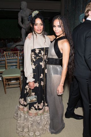 Lisa Bonet and Zoe Kravitz