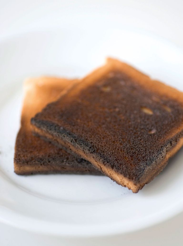 Burnt toast