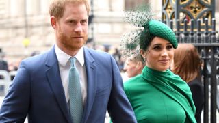 Prince Harry, Duke of Sussex and Meghan Markle, Duchess of Sussex attend the Commonwealth Day Service 2020