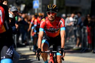 Mikel Landa at stage 4 start of the 2023 Itzulia Basque Country