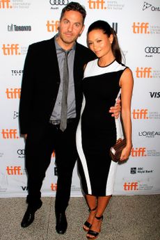 Thandie Newton and Ol Parker at the Toronto Film Festival