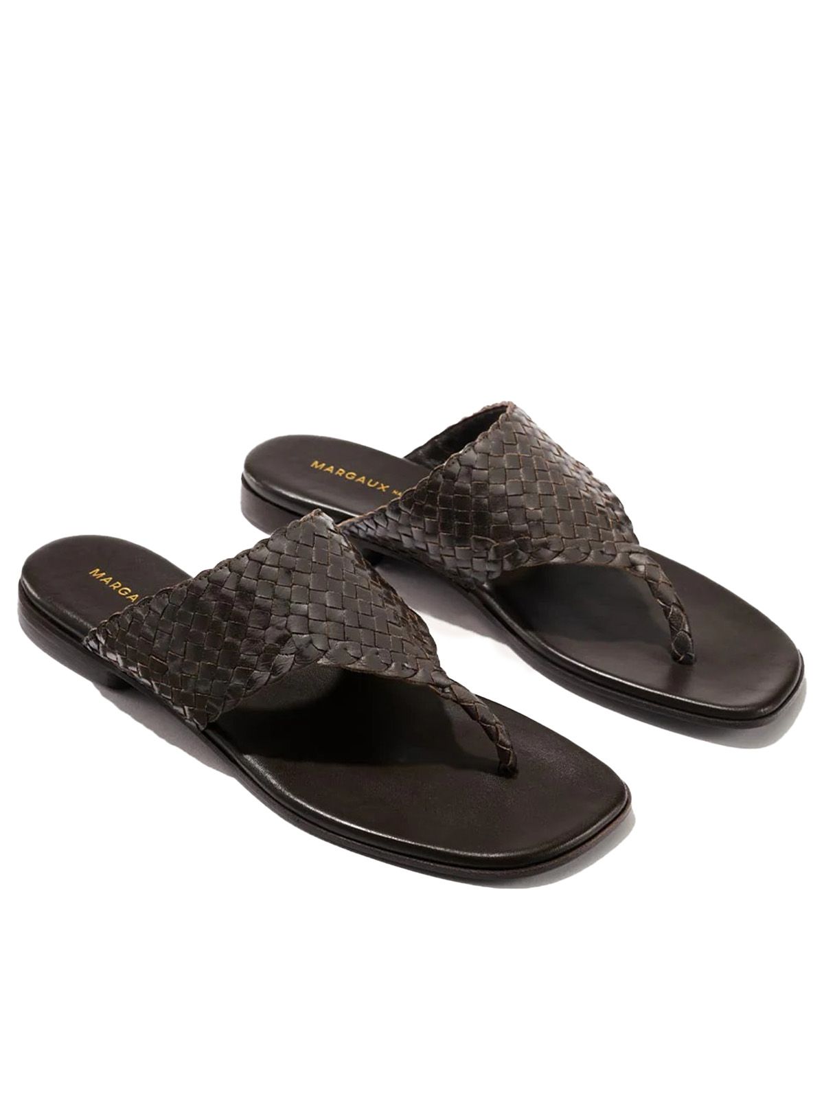 The Deia - Espresso Woven Leather