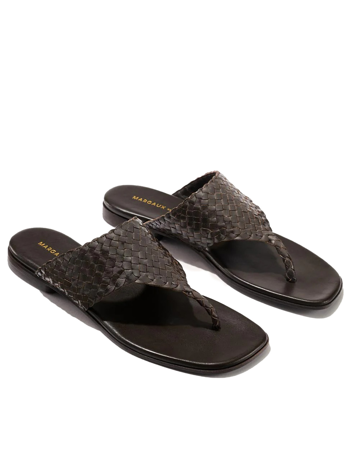 The Deia - Espresso Woven Leather