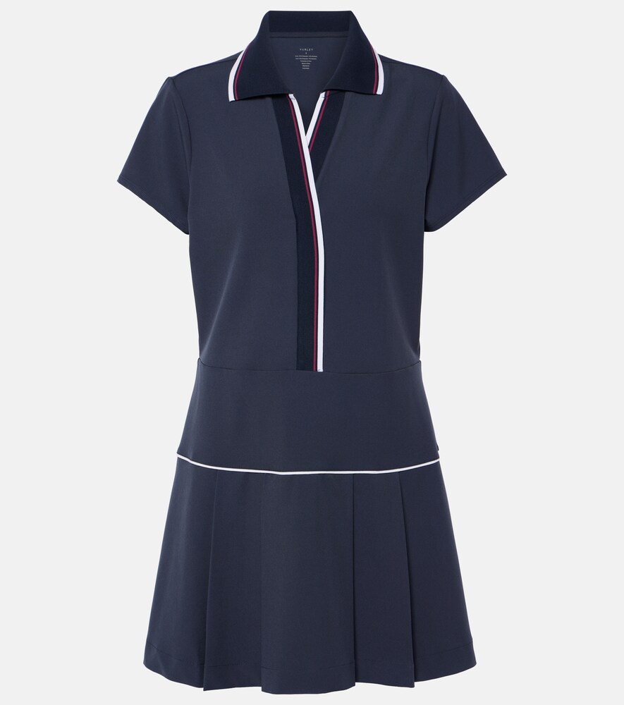 Darien Pleated Polo Dress