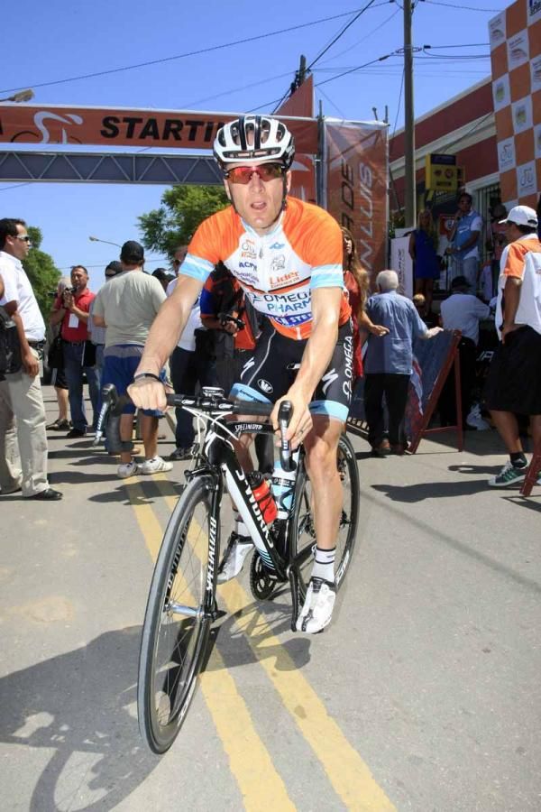 Race leader Levi Leipheimer (Omega Pharma Quick Step)