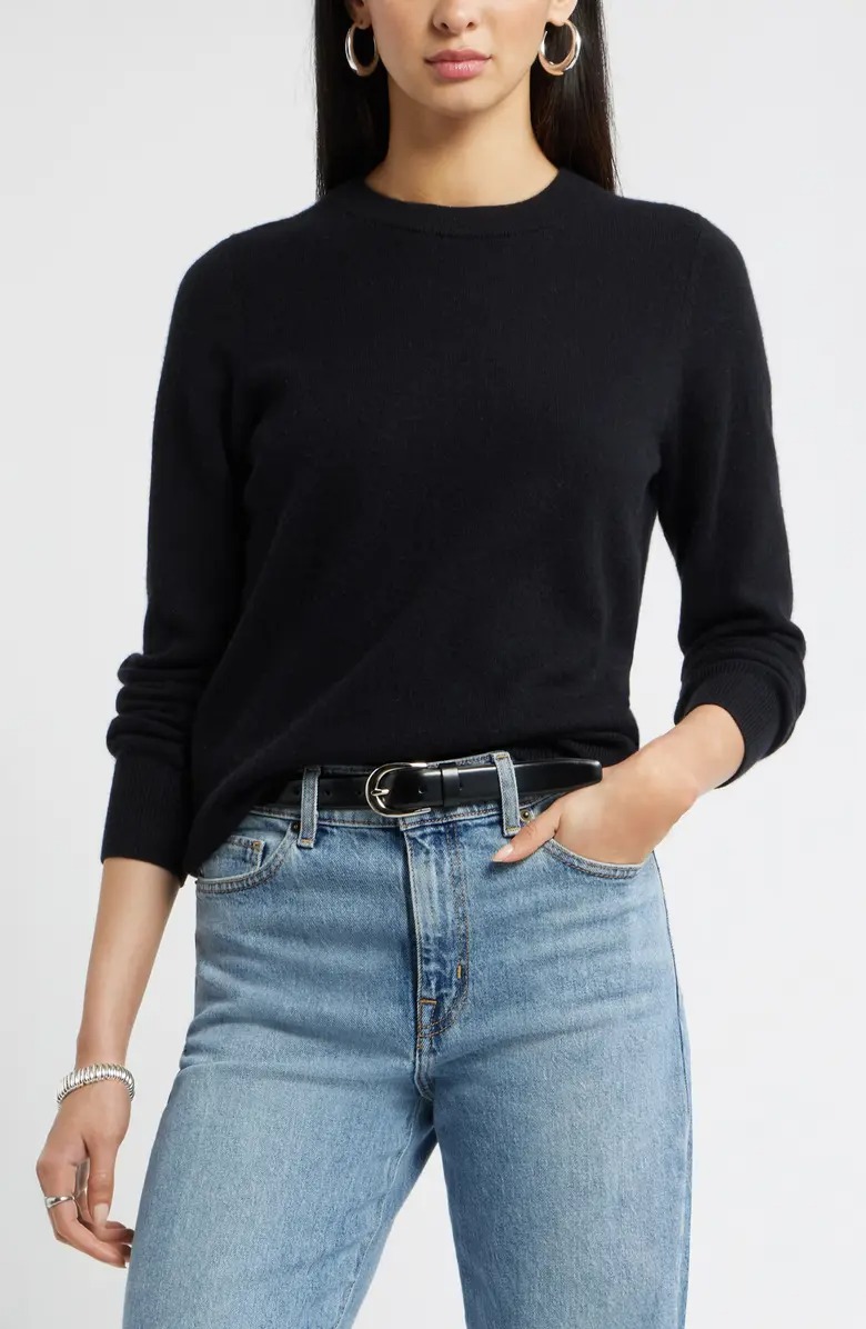 Crewneck Cashmere Sweater