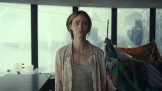 Mackenzie Davis in the HBO Max TV adaption of Station Eleven
