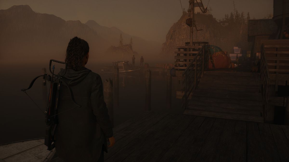 Alan Wake 2 image fidelity comparison screenshots