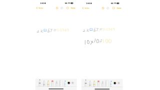 Apple iPhone 16 Pro – Math Notes.