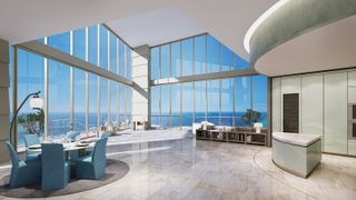 Penthouse at Residences by Armani Casa