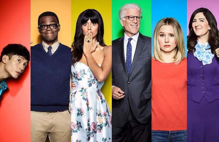 Forking hell! The Good Place finale is now available on Netflix