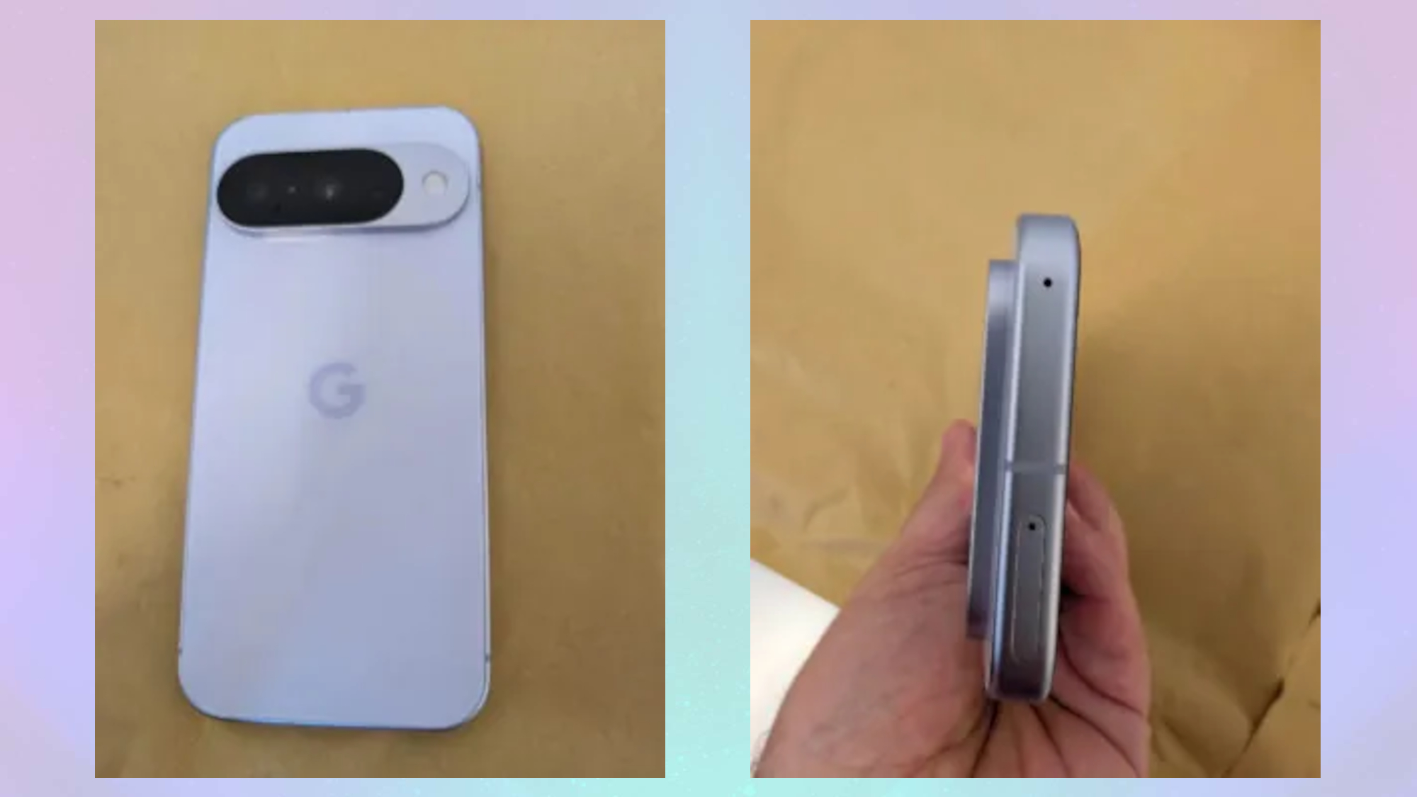 Apparent Pixel 10 dummy unit with SIM card tray