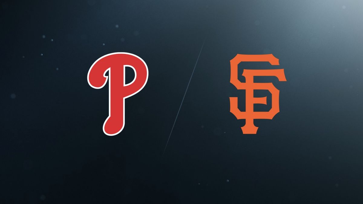 Phillies at Giants