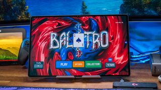 Balatro on the Galaxy Tab S10 Ultra