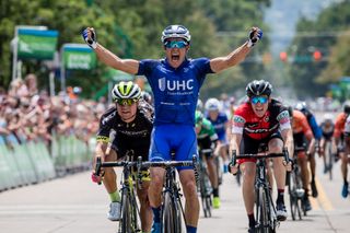 Travis McCabe wins stage 5 at the Tour of Utah