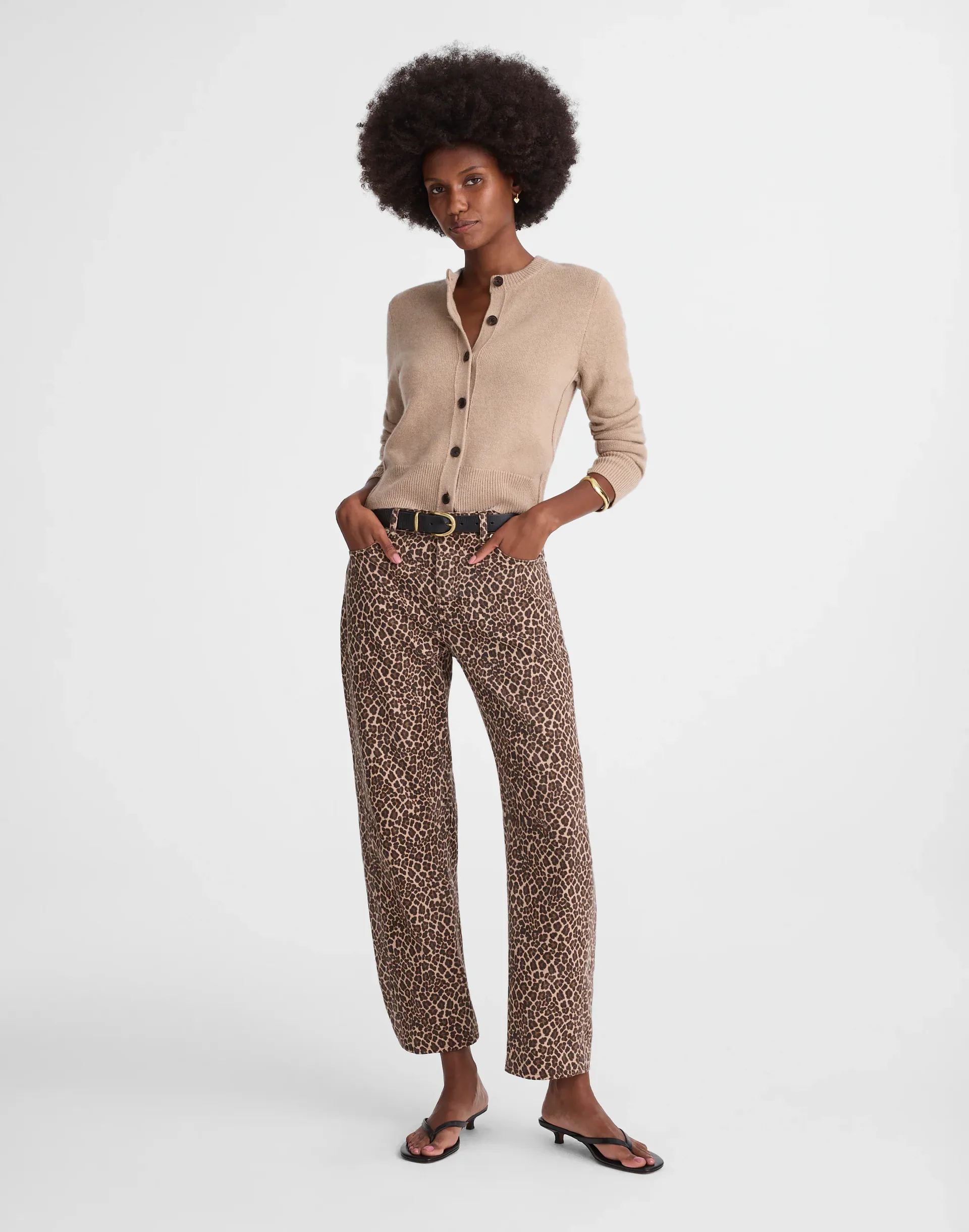 The Darted Barrel-Leg Jean
