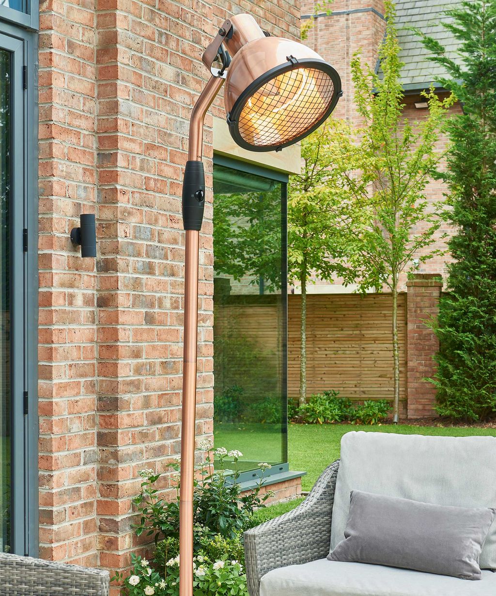 Patio heater ideas 11 luxe looks to keep your outdoor living space