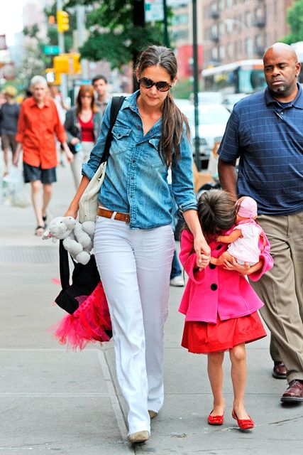 Katie Holmes and Suri Cruise