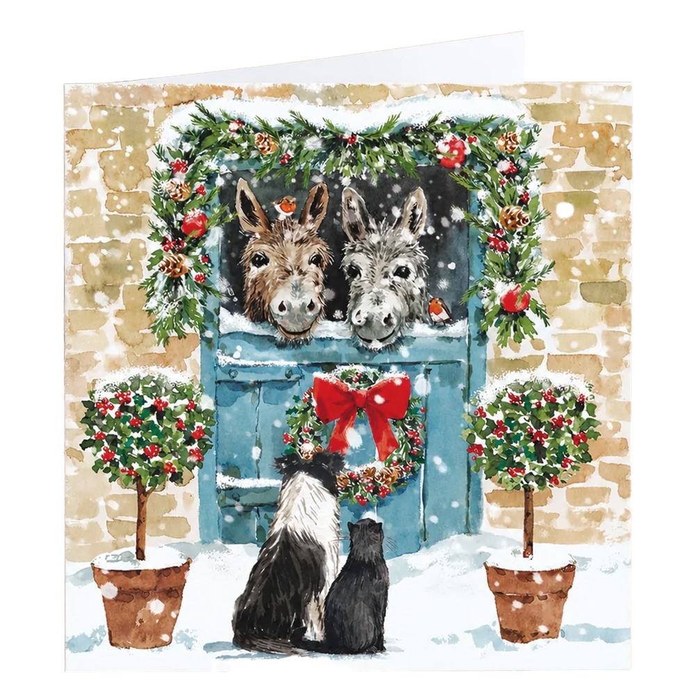 Blue Cross 'Christmas Day Gathering' card