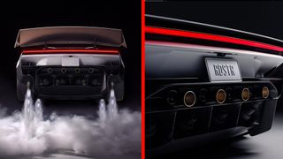Tesla flying car Roadster